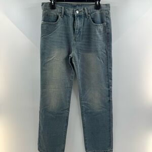 MNML Men’s Vintage Stone Wash Jeans – Size 32x30, Never Worn, 100% Cotton